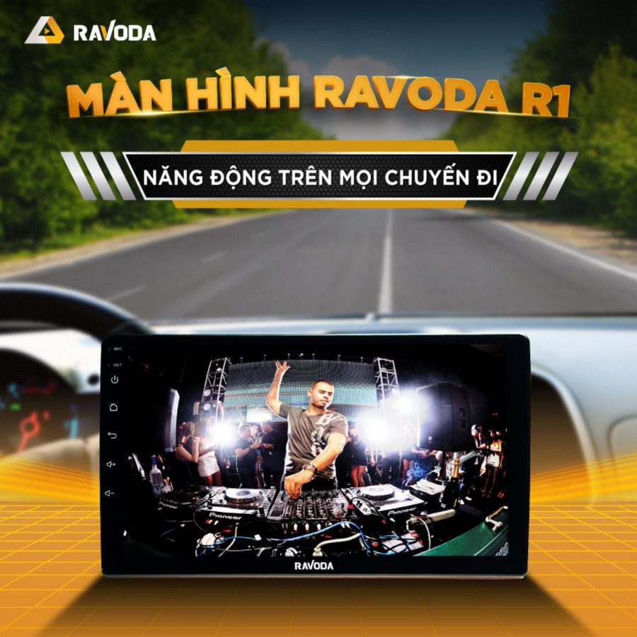 Màn hình DVD Android Ravoda R1